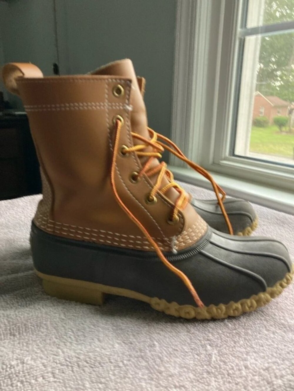 Kids L.L.Bean duck boots size US 3